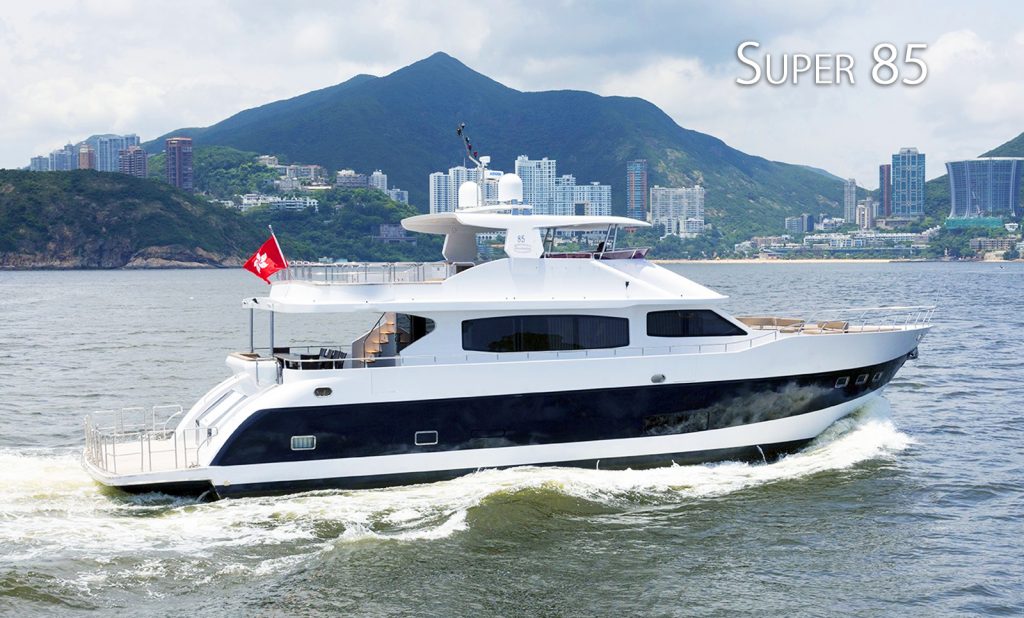 Super-85 yacht hong kong