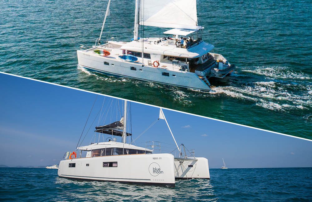 Luxury Catamarans BLUE MOON & JYOHANA