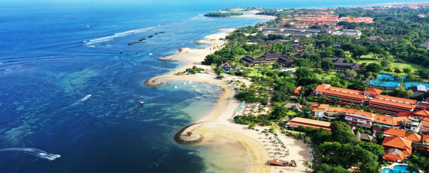 Bali beach overview
