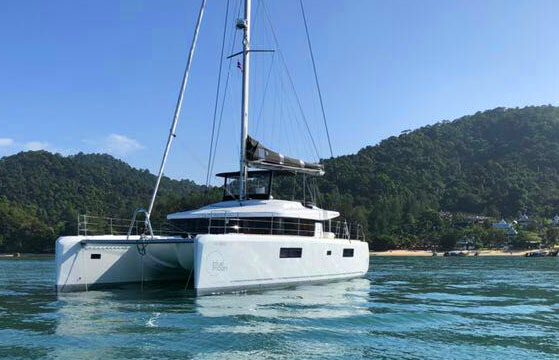 New charter catamaran S/Y BLUE MOON